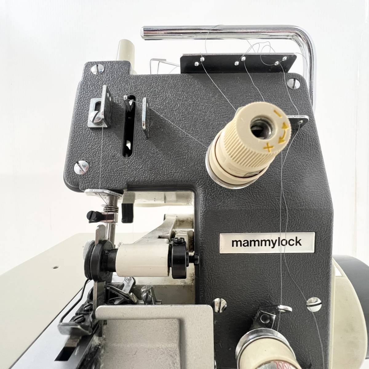 n191/ Mammy lock ML-303W マミーロック ロックミシン 美馬精機 裁縫 手芸 ハンドクラフト 手工芸_画像6