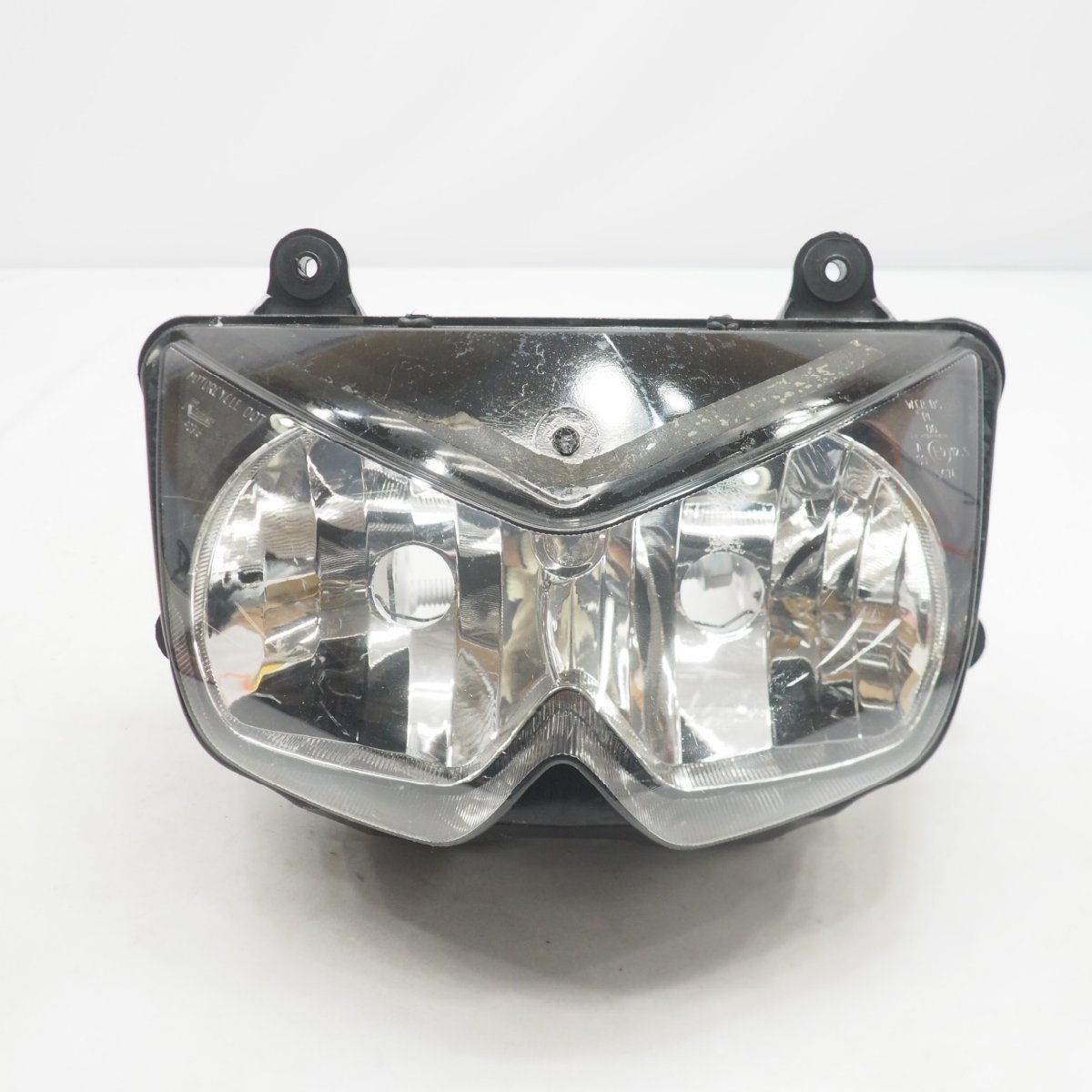 ニンジャ250R純正ヘッドライト EX250Kヘッドランプ 08-12年 headlight HEADLAMP 取り付けOK Z1000初期03-06の画像1