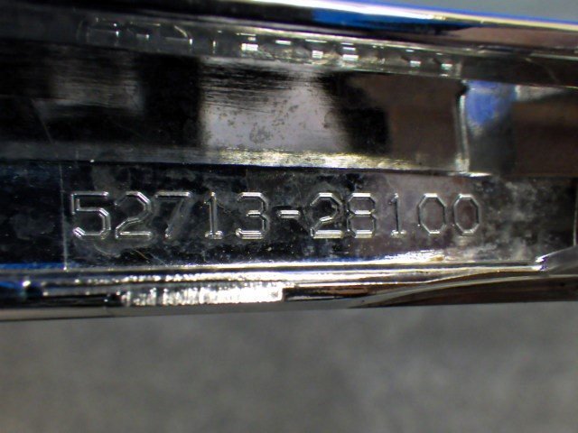 S153　ヴォクシー　ZRR80W　ZWR80W　後期　ZS　左　メッキリム　フォグカバー　52713-28100_画像3