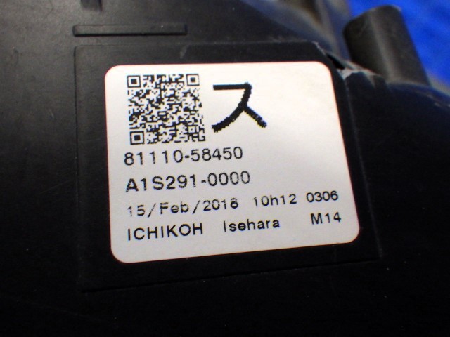 2303　アルファード　30　後期　右ライト　2眼　LED　58-89　81110-58450　ス　AGH30W　GGH30W　AYH30W　レンズ美品_画像4