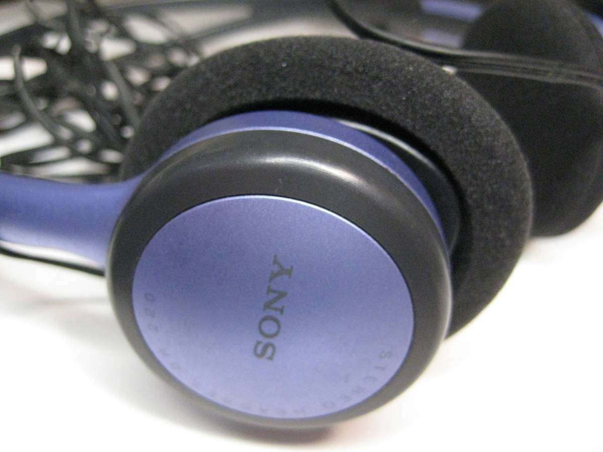 ( postage included ) with translation SONY STEREO HEADSET DR-220 Sony stereo headset #2201