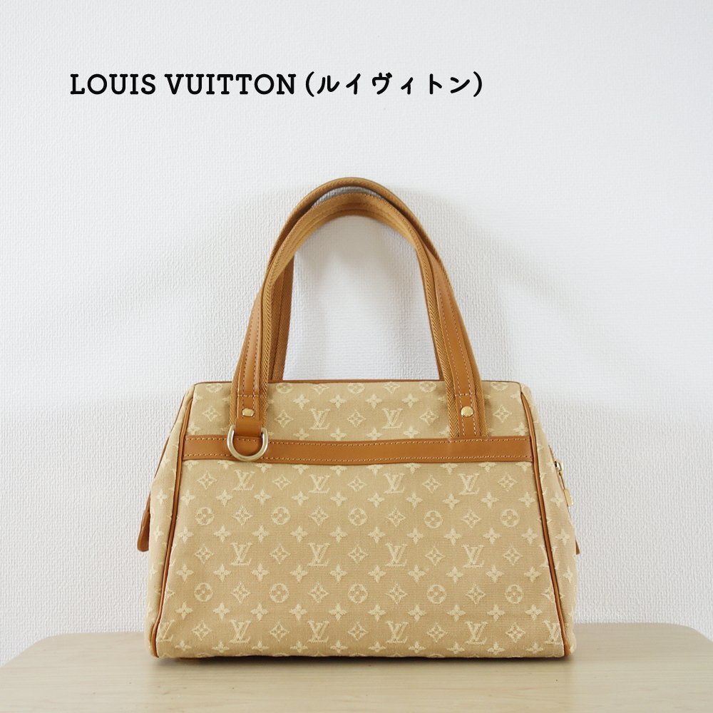 ()LOUIS VUITTON ルイ・ヴィトン ジョセフィーヌPM ハンドバッグ モノグラムミニ ミニボストンバッグ ベージュ