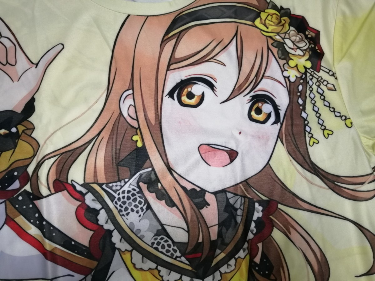 ラブライブ サンシャイン 国木田花丸フルグラフィック Ｔシャツ フルカラー 半袖シャツ アニメ キャラT 新品 未使用 ②_画像1