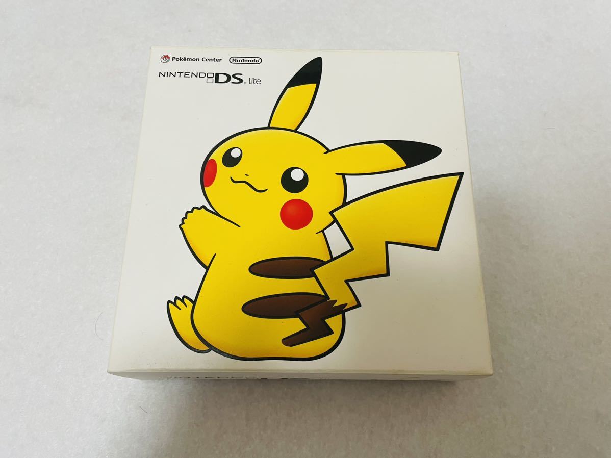 ☆新品同様 本体未使用☆ニンテンドー DS Lite ピカチュウ _画像1