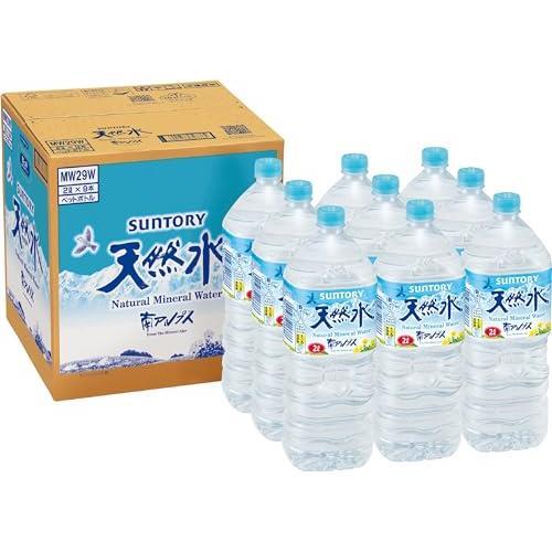 天然水 【】 Restock サントリー 天然水 ミネラルウォーター 2L ×9本_画像1