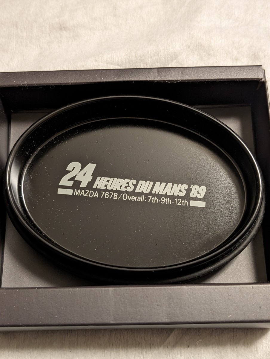  postage included! rare article! Mazda ru* man 24 hour race victory memory ashtray unused goods 