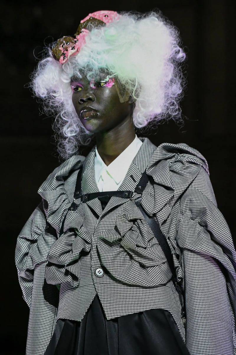 NOIR KEI NINOMIYA 23SS 千鳥格子 燕尾ジャケット|Yahoo!フリマ NOIR KEI NINOMIYA 23SS 千鳥格子 燕尾ジャケット|Yahoo!フリマ