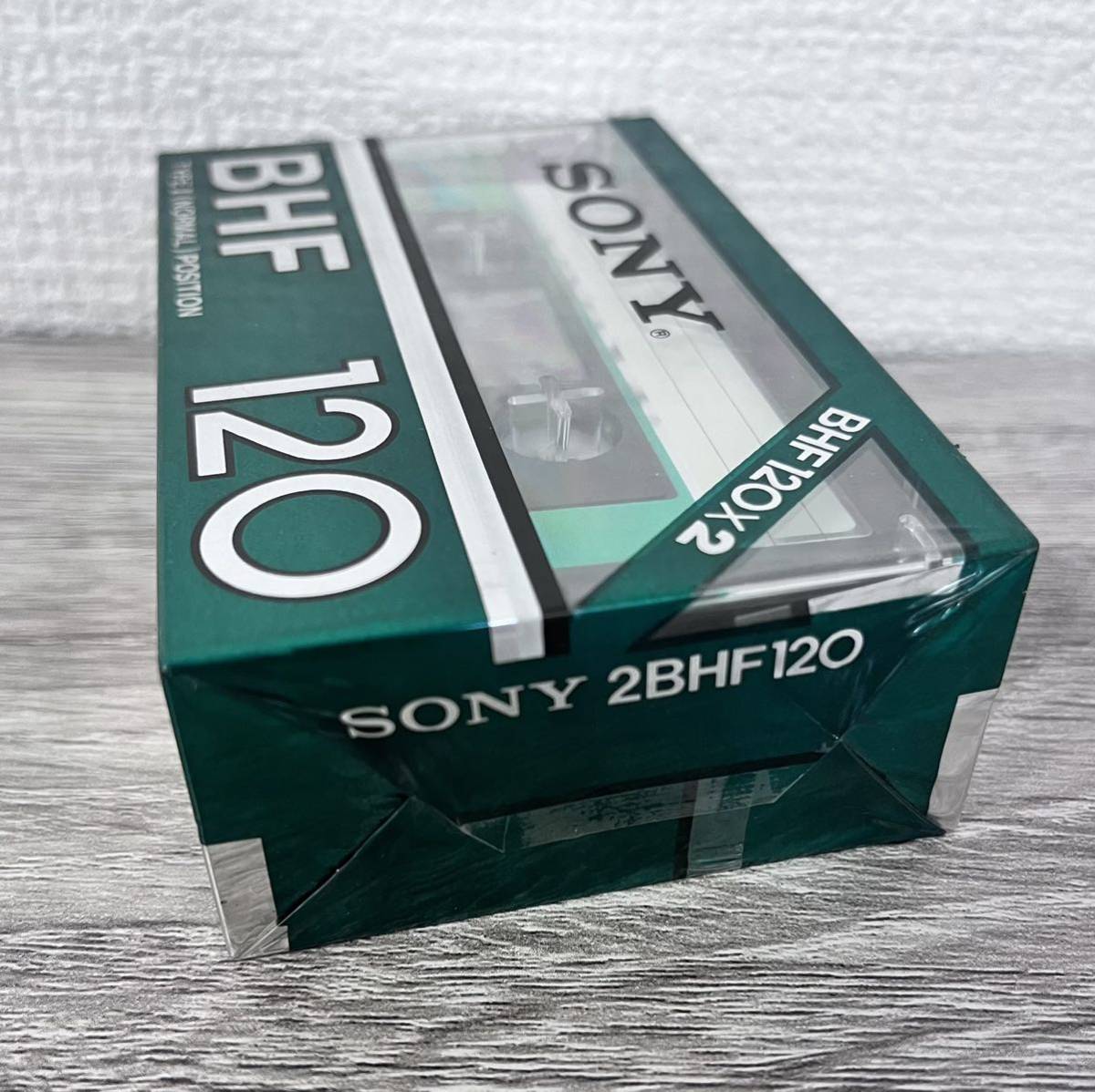【未開封、未使用】◆希少ソニー SONY BHF120 カセットテープ 2個セット _画像6