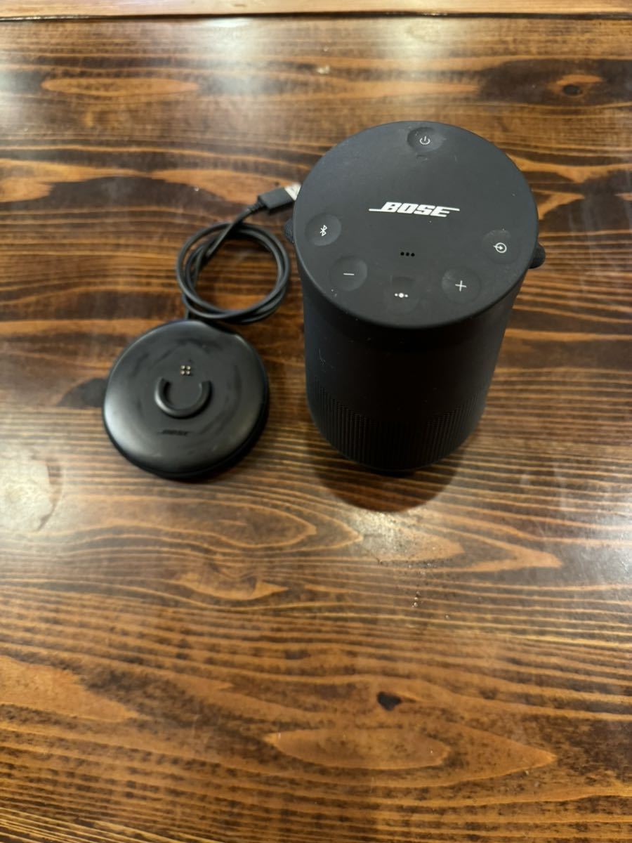 Bose SoundLink Revolve+ Bluetooth Speaker 室内使用のみ　使用回数少ないです　ボーズ トリプルブラック