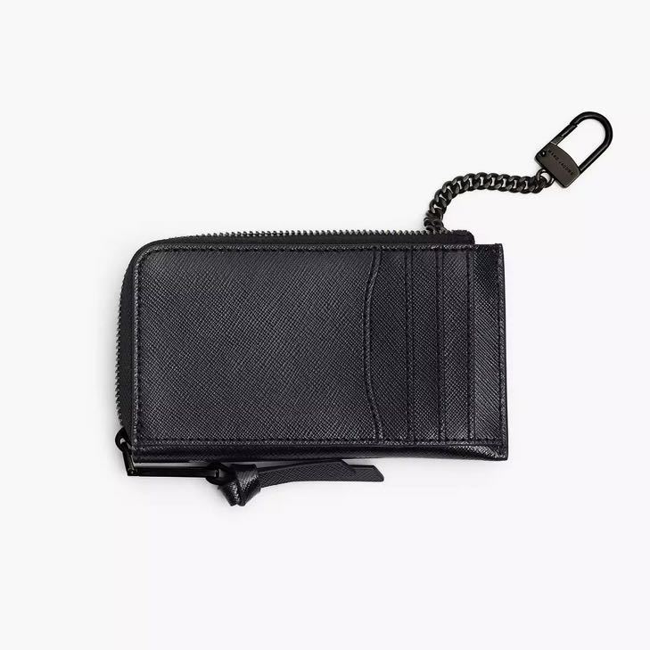 marc jacobs マークジェイコブス　定価¥19,800 カードケース　コインケース　財布　小銭入れ　ウォレット　ブラック　_画像2