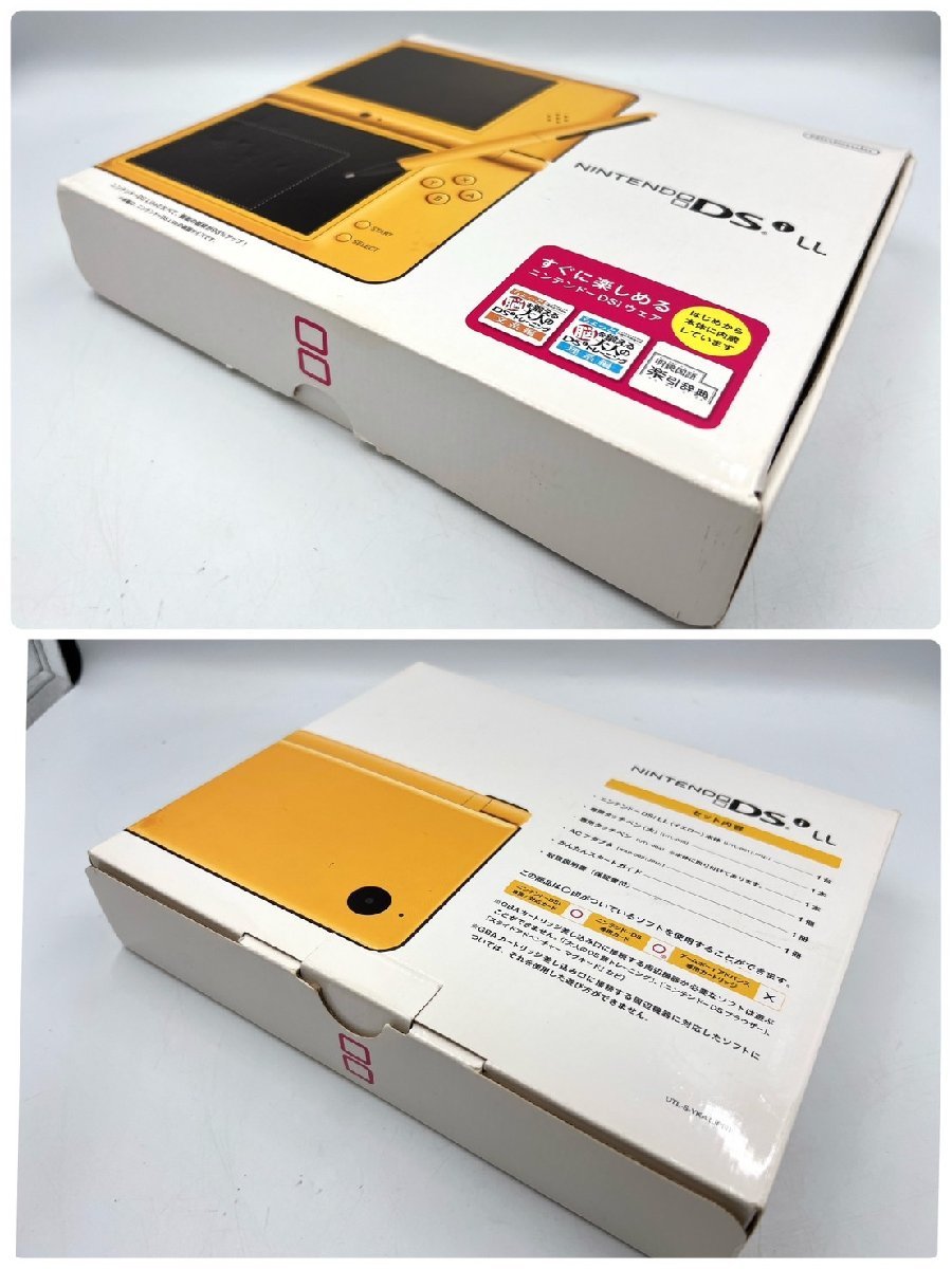 Nintendo ニンテンドー DSi LL イエロー【メーカー生産終了】液晶美品 付属品有ゲーム機【AF019】_画像9