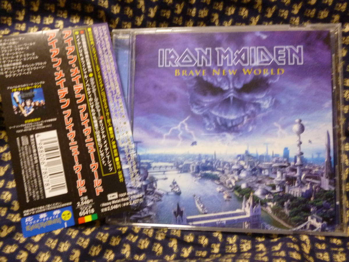  scratch none CD/ obi attaching * iron * Maiden / Bray vu* new * world ( the first times privilege sticker attaching )* domestic 2000 year TOCP-65418 * prompt decision 