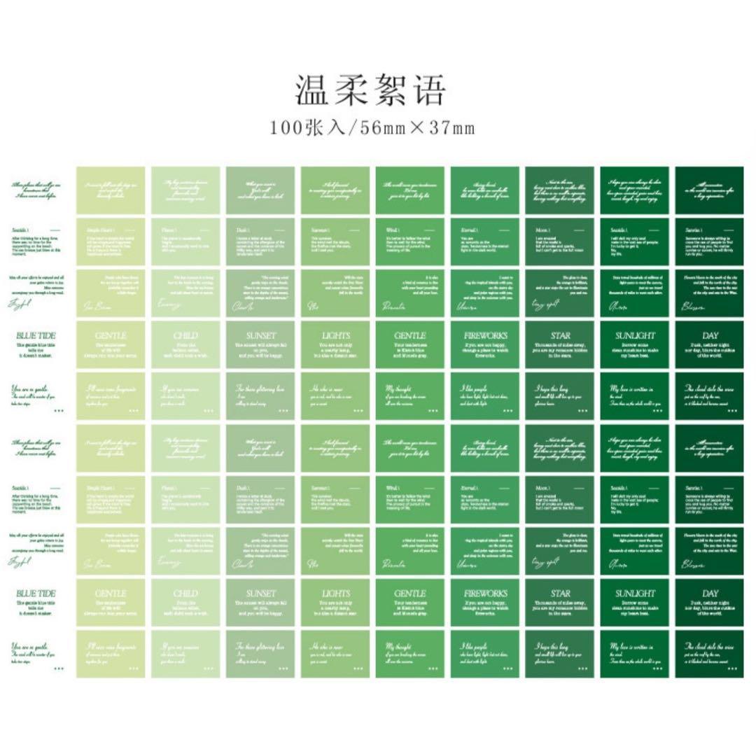 【256】(カラフル英文) 素材本 6種 豆本 コラージュ 素材紙セット 手帳 ペーパーブック 英字 カラー ワード フレーズ ジャンクジャーナル_画像8