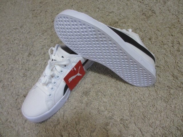 プーマ PUMA　スニーカー　26.5センチ　メンズ　キャンバス　/ 26.5cm 26.5 シューズ 靴 男性 ユニセックス ランニング テニス かわいい 白_画像6