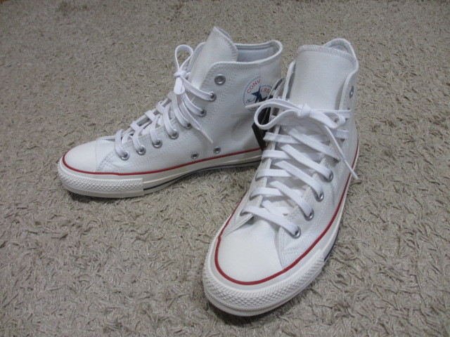 コンバース CONVERSE ALL STAR　スニーカー　26センチ　オールスター スプリットロゴ メンズ / シューズ 26cm 26 靴 ハイタイプ 白 ハイ_画像1