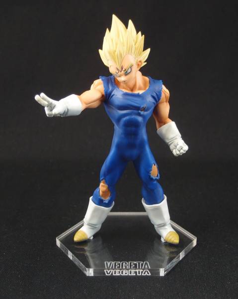 【アクリル台座の販売】 DXF ドラゴンボール改 Fighting Combination Vol.1 ベジータ 【送料無料】_台座のみの販売です。取付イメージ