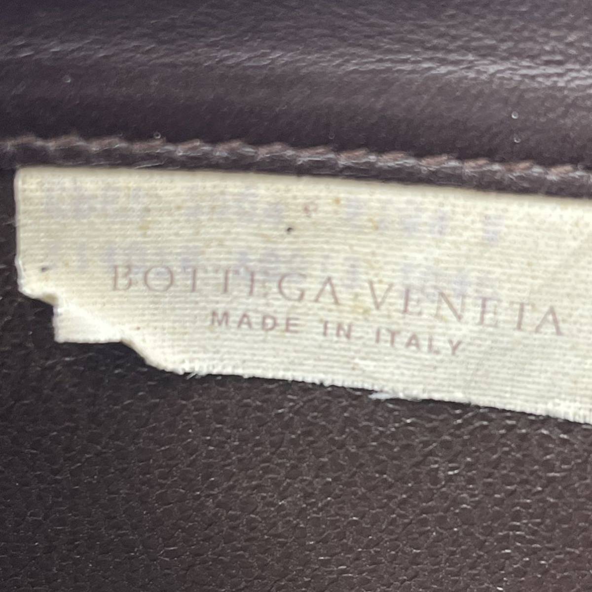 1円【人気色】BOTTEGA VENETA ボッテガヴェネタ 長財布 イントレチャート ラウンドウォレット ジップ レザー ダークブラウン メンズ 男女_画像10