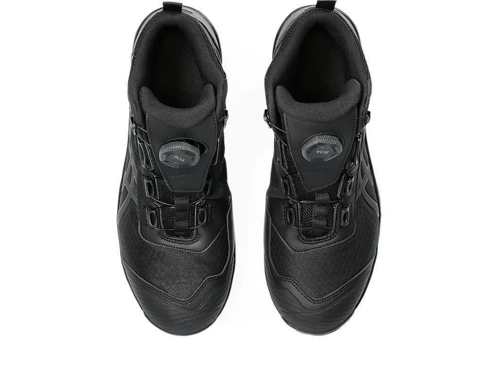【新品】26cm アシックス安全靴 CP604 G-TX BOA 3E相当　人気カラー：ブラック×ガンメタル_画像6