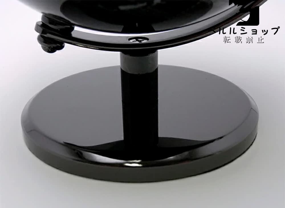 地球儀　かっこいい　知育玩具　黒　小さめ　デスクにちょうどいいPVC製 ブラック　置き物　プレゼント　贈り物　インテリア 直径200ｍｍ_画像5