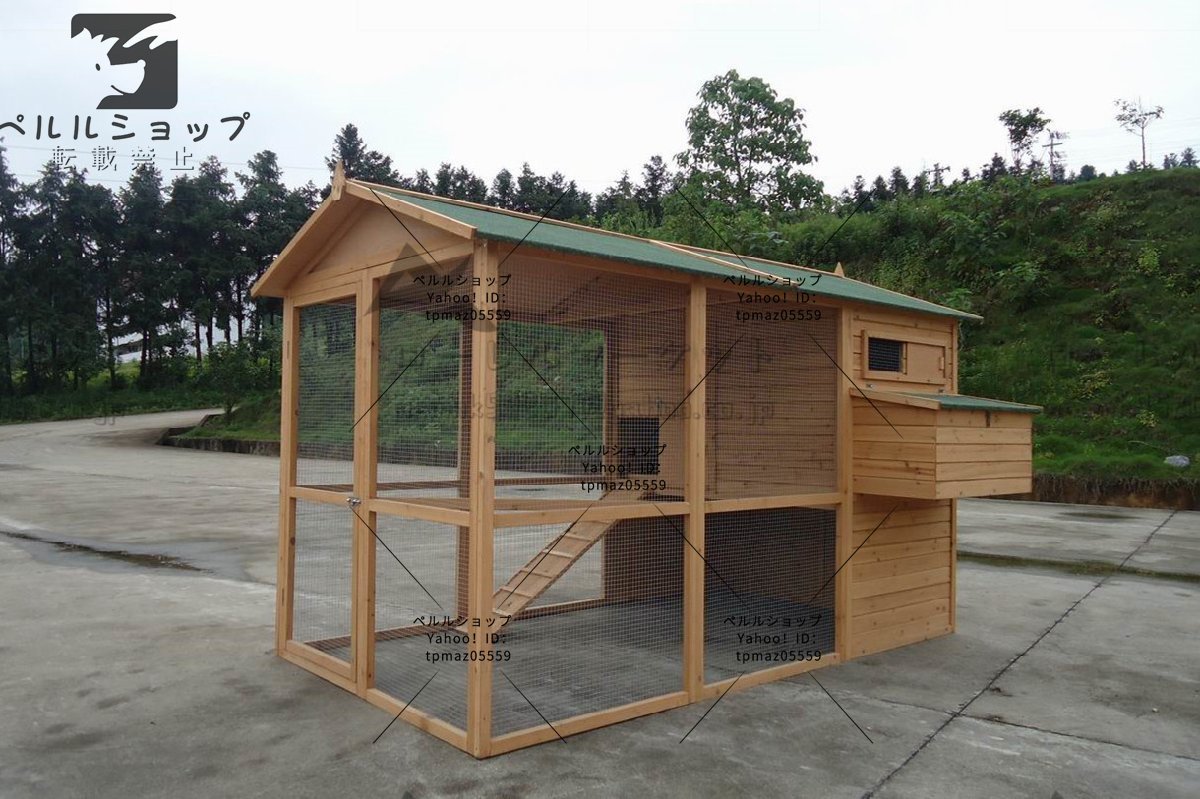  high quality large breeding cage animal cage natural Japanese cedar material outdoors a Hill bird cage chicken basket many head .. ventilation enduring abrasion construction ventilation . is good robust ...