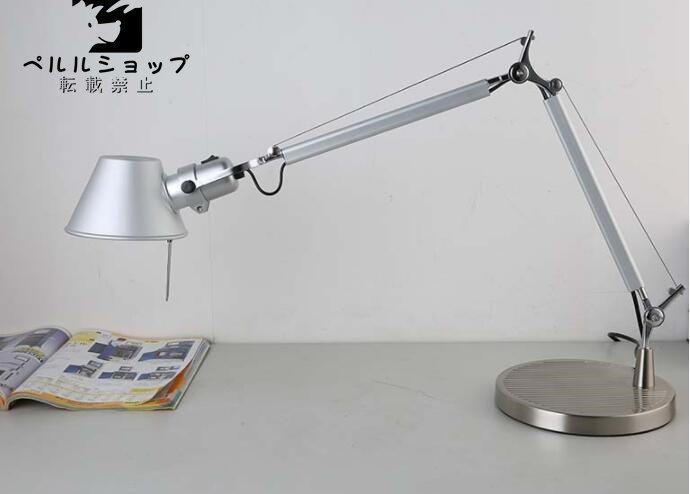 い インダストリアル 電気 スタンド デスク ランプ 照明 工業系_画像2