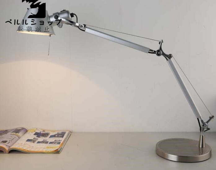 い インダストリアル 電気 スタンド デスク ランプ 照明 工業系_画像1