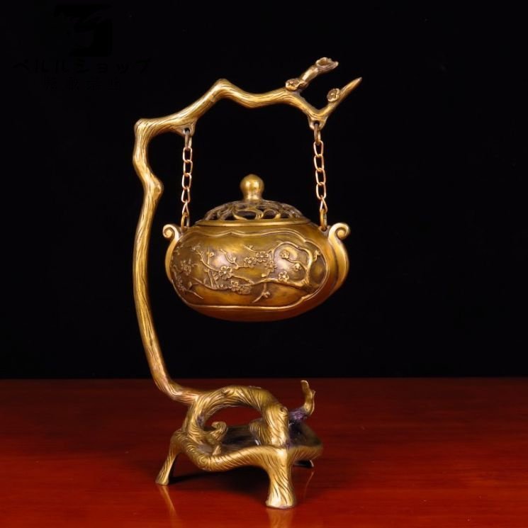 家庭用 復古香炉 寝室瞑想 茶香道 内銅製です 銅製の 芸術品_画像1