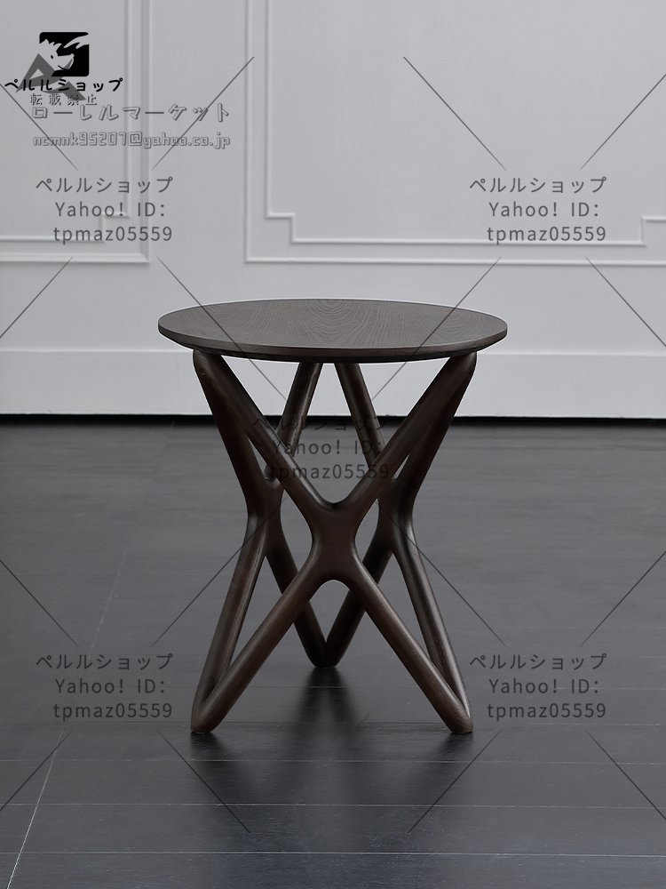 北欧 現代 ソリッドウッド製サイドテーブル 小型住宅 リビングルーム ソファ―用サイドテーブル 高品質サイドテーブル