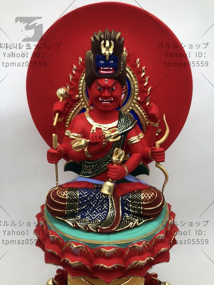 最新作 総檜材 木彫仏像 仏教美術 精密細工 仏師手仕上げ品 五大 最新作 総檜材 木彫仏像 仏教美術 精密細工 仏師手仕上げ品 五大