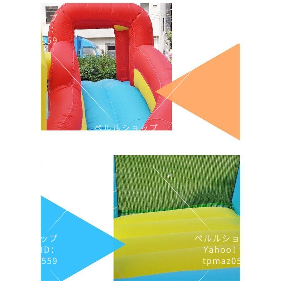 [. for / ventilator attaching ] pool home use slide inflatable bouncer &amp; sliding pool playground equipment indoor outdoors slider ball pool 