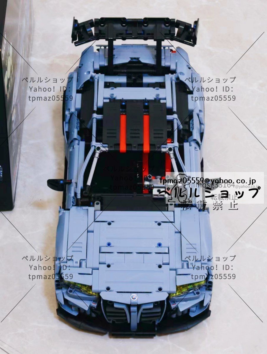 LEGO互換 LEGO風 BMW M4タイプ 2280ピース_画像6