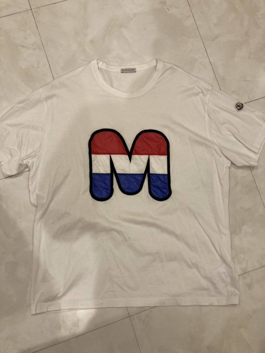 モンクレール MONCLER 半袖Tシャツ サイズL MAGLIA T-SHIRT 黒 モンクレール MONCLER 半袖Tシャツ サイズL MAGLIA T-SHIRT 黒