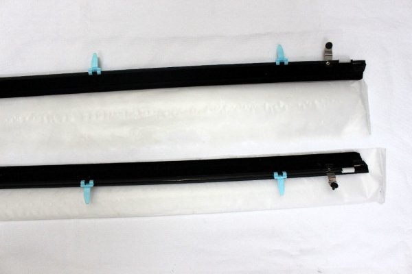 [ left right new goods ] Toyota Celica 200 series front door belt drainer molding + clip glass rubber molding ST202/203/204/205 /AT200