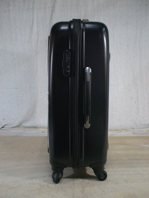 4947 黒 スーツケース キャリケース 旅行用 ビジネストラベルバックの画像2
