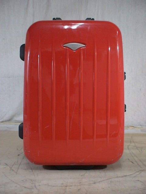 4957 ESCAPE’S 赤×黒 機内持ち込みOK スーツケース キャリケース 旅行用 ビジネストラベルバックの画像1