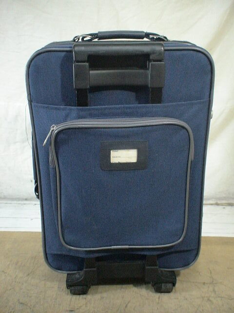 5061　MANTONI　紺　機内持ち込みOK　軽量　スーツケース　キャリケース　旅行用　ビジネストラベルバック_画像3