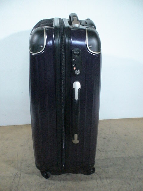 5153 紫 軽量 TSAロック付 鍵付 スーツケース キャリケース 旅行用 ビジネストラベルバックの画像4