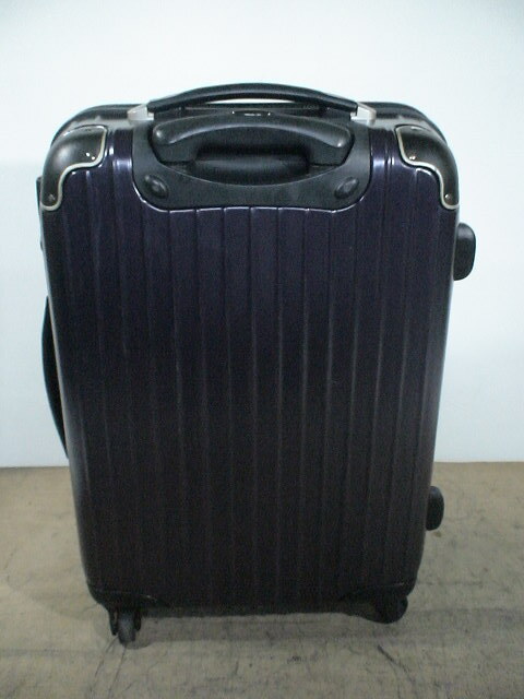 5153 紫 軽量 TSAロック付 鍵付 スーツケース キャリケース 旅行用 ビジネストラベルバックの画像2