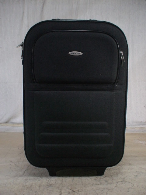 5203　BON　VOYAGE　黒　鍵付　スーツケース　キャリケース　旅行用　ビジネストラベルバック_画像1