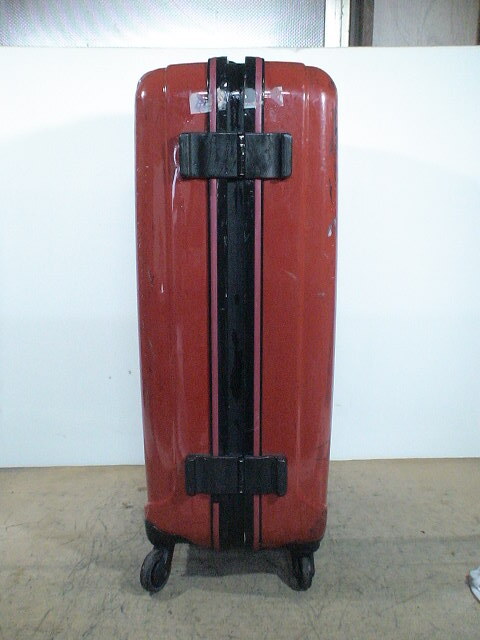 5182　赤色　TSAロック付　鍵付　スーツケース　キャリケース　旅行用　ビジネストラベルバック_画像4