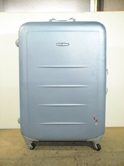 5195　VALENTINO FERRICI 水色　スーツケース　キャリケース　旅行用　ビジネストラベルバック_画像1