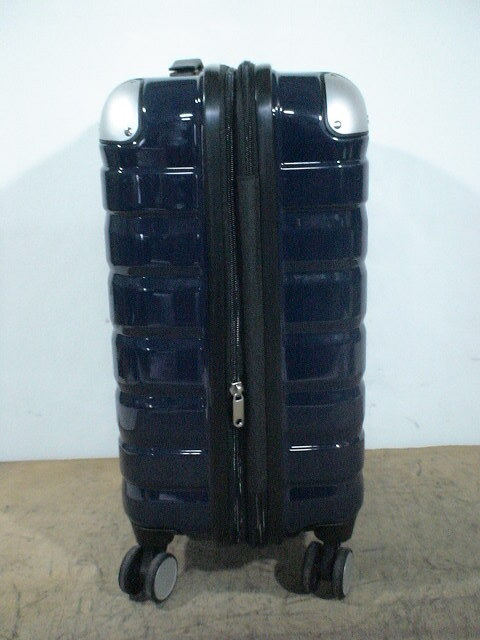 5402 紺色 機内持ち込みOK 軽量 TSAロック付 ダイヤル スーツケース キャリケース 旅行用 ビジネストラベルバックの画像3