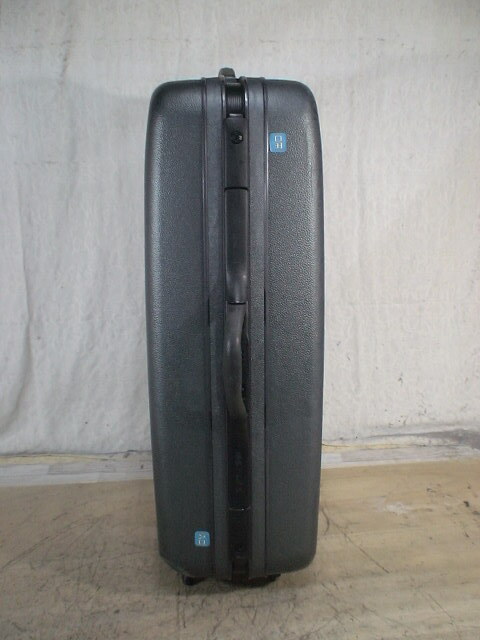 5255　グレー　鍵付　ダイヤル　スーツケース　キャリケース　旅行用　ビジネストラベルバック_画像3
