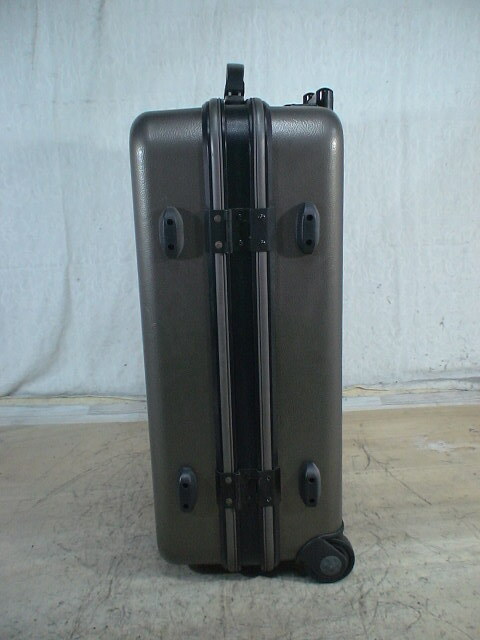 5257　グレー　　鍵付　ダイヤル　スーツケース　キャリケース　旅行用　ビジネストラベルバック_画像3