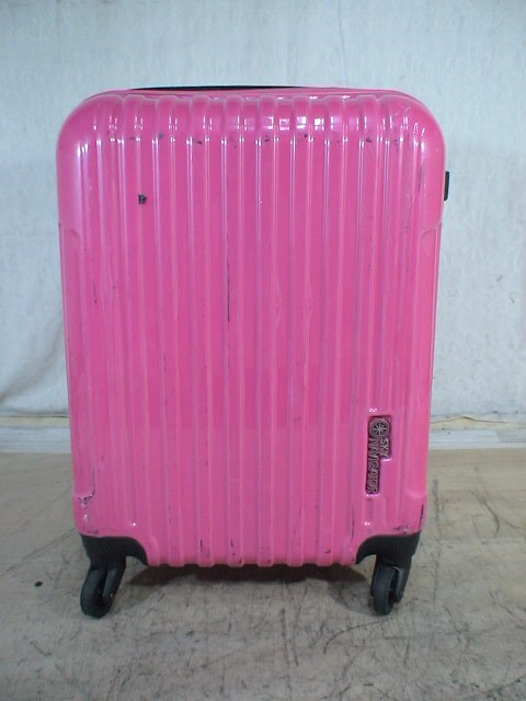 5271　SKY NAVIGATOR ピンク　軽量　TSAロック付　鍵付　スーツケース　キャリケース　旅行用　ビジネストラベルバック_画像1