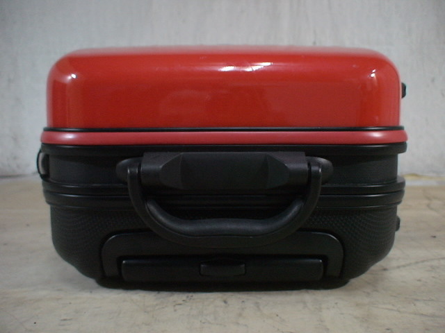 4957 ESCAPE’S 赤×黒 機内持ち込みOK スーツケース キャリケース 旅行用 ビジネストラベルバックの画像6