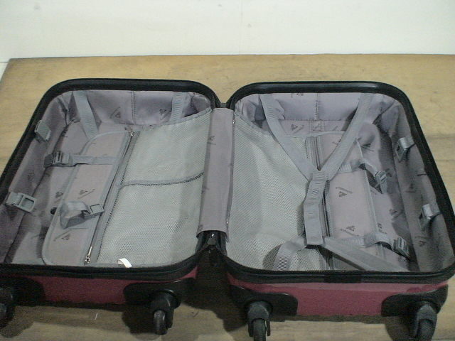 5131　ピンク　軽量　TSAロック付　ダイヤル　スーツケース　キャリケース　旅行用　ビジネストラベルバック_画像10