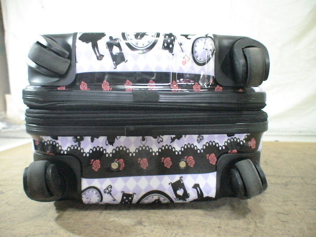 5307　HAPI TAS 紫ｘ黒　TSAロック付　スーツケース　キャリケース　旅行用　ビジネストラベルバック_画像6