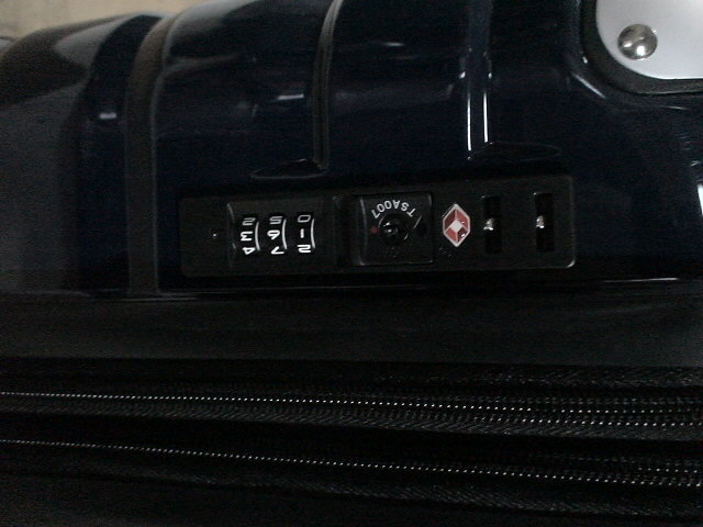 5402　紺色　機内持ち込みOK　軽量　TSAロック付　ダイヤル　スーツケース　キャリケース　旅行用　ビジネストラベルバック_画像7
