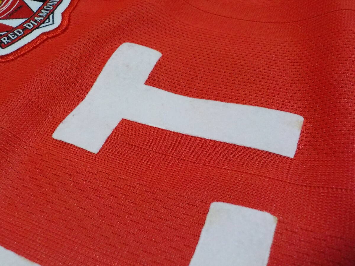 当時物PUMA 浦和レッズ 2003 永井雄一郎 ホーム半袖ユニフォーム 当時物PUMA 浦和レッズ 2003 永井雄一郎 ホーム半袖ユニフォーム